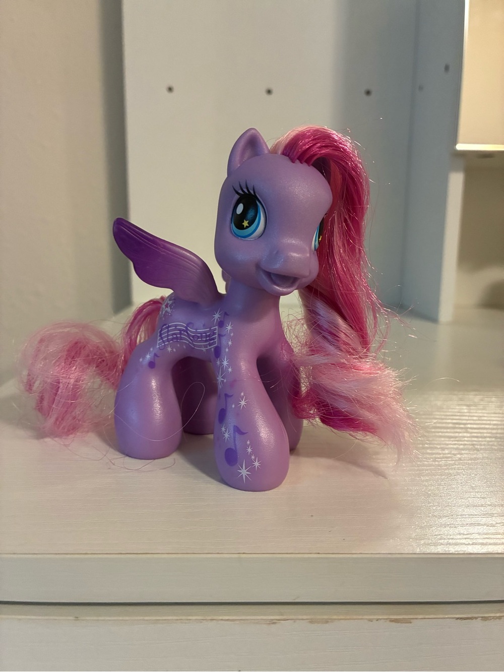 My Little Pony Purple and Pink Winged Pony with Musical Cutie Mark